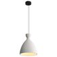 Golden Lighting Aethera 14" 1-Light LED Pendant in White Sandstone, , large