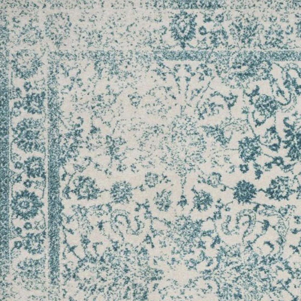 Safavieh Adirondack ADR109D 8&#39; x 10&#39; Ivory and Teal Area Rug, , large