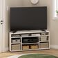 HOMLUX 47" Corner TV Stand in White, , large
