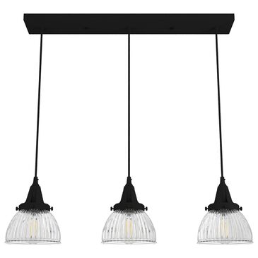 Hunter Cypress Grove 3-Light Linear Cluster in Natural Iron, , large