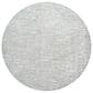 Surya Masterpiece MPC-2311 Medium Gray, Light Gray and Cream 7"10" Round Area Rug, , large