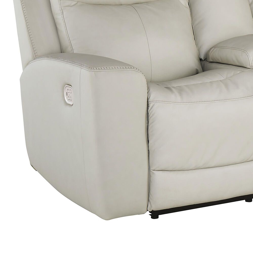 Ashley Mindanao Power Reclining Loveseat in Coconut, , large