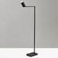 Adesso Colby LED Floor Lamp in Black, , large