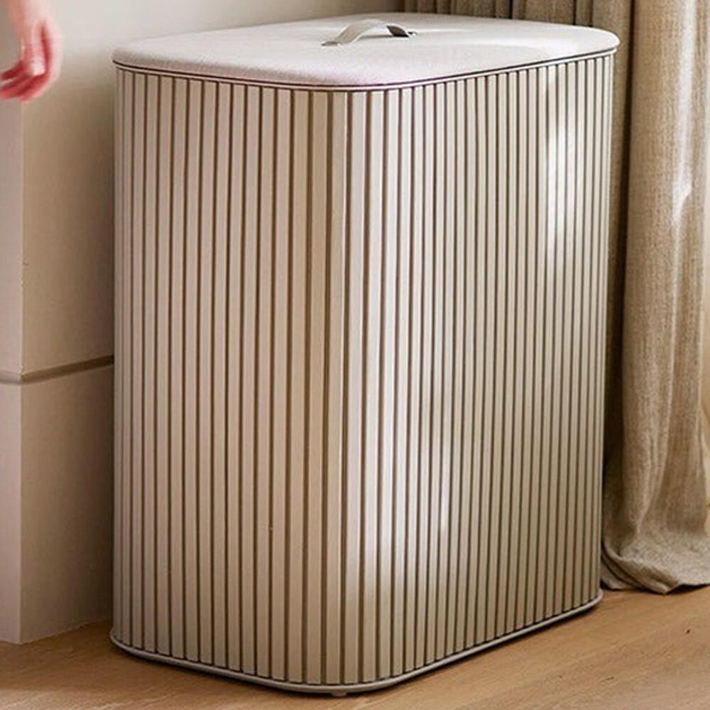 Joseph Joseph Tota Trio Luxe 90L Laundry Separation Basket in Ecru, , large