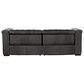 Hooker Furniture Savion Power Double Reclining Sofa with Headrest in Bellagio Gravel, , large