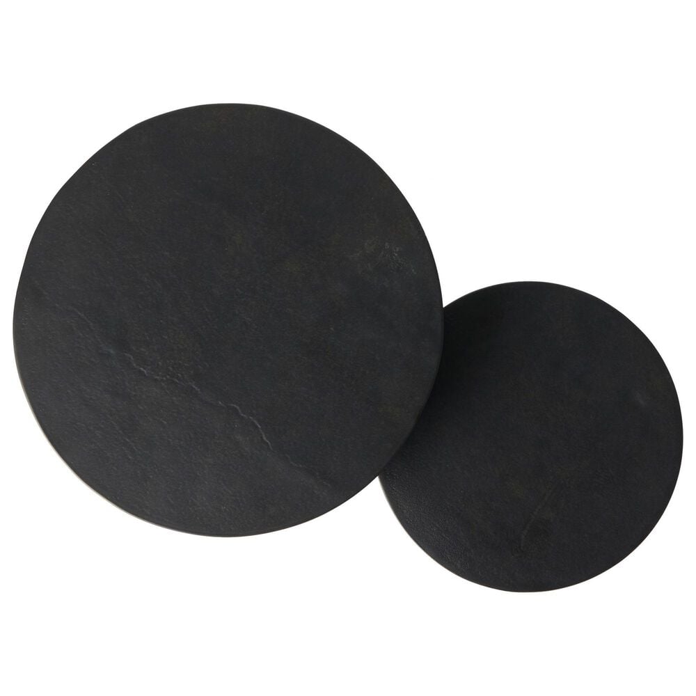 Four Hands Printa Nesting End Tables in Black Antique, , large