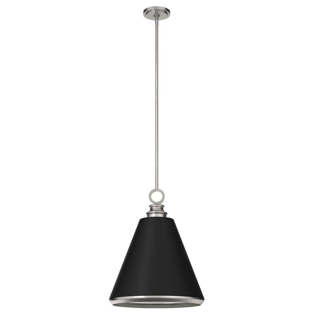 Hunter Klein 16" 3-Light Pendant in Brushed Nickel, , large