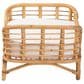 Baxton Studio Malino Rattan Pet Bed with Cushion in Natural Brown, , large