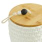 Maple and Jade Country Cottage Decorative Jar in White and Brown (Set of 3), , large