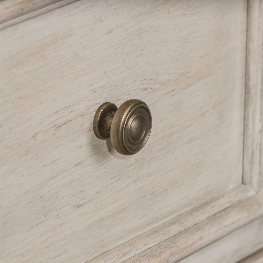 Belle Furnishings Heartland 3 Piece King Bedroom Set in Antique White, , large