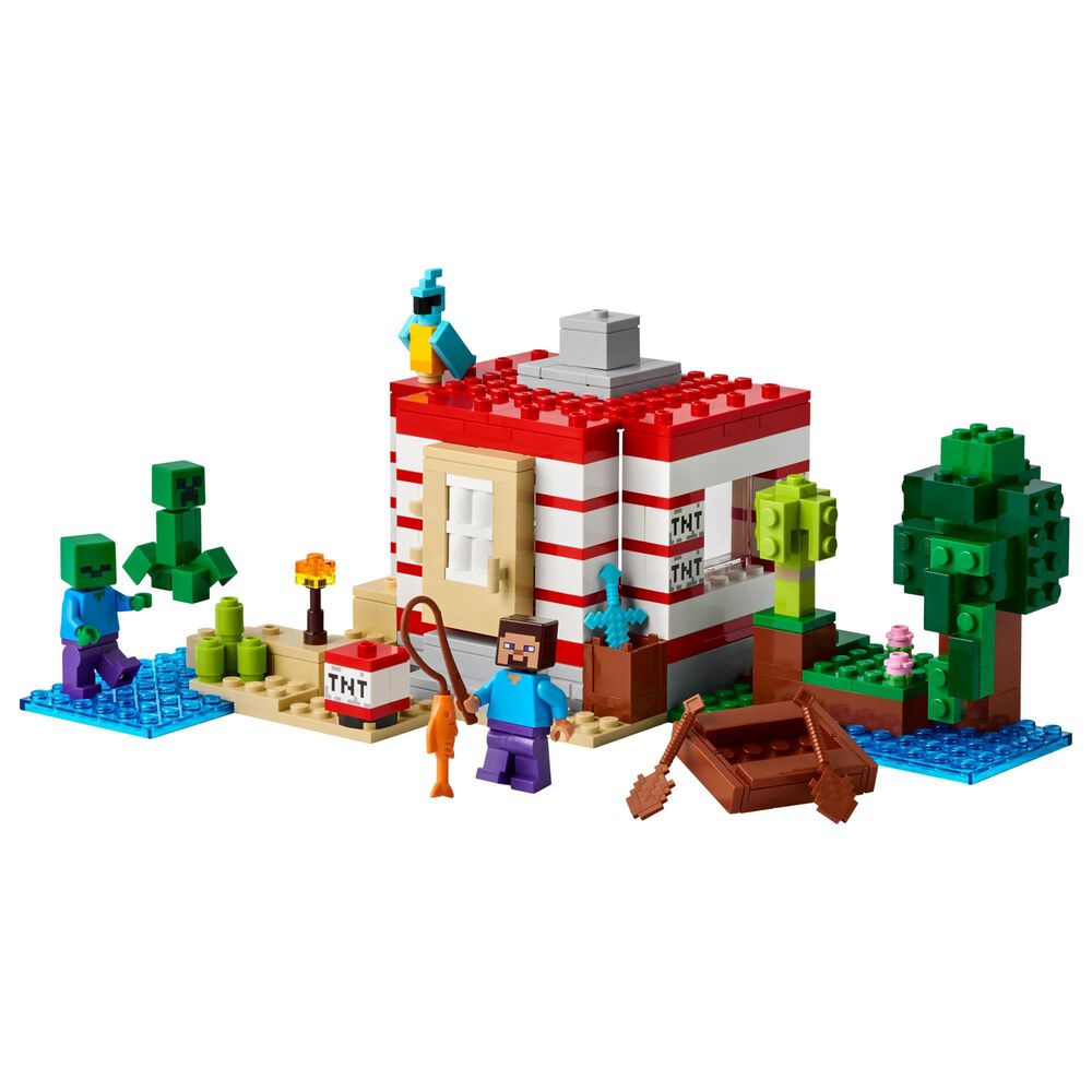 LEGO Minecraft The TNT Jungle House Building Set, , large