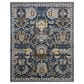 Oriental Weavers Majorca MAJ02 Blue and Multicolor 6" x 9" Area Rug, , large