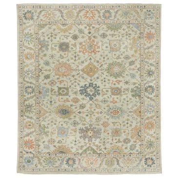 Oriental Weavers Palace Beige and Green 9" x 12" Area Rug, , large