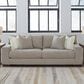 Ashley Maggie Stationary Sofa in Flax, , large