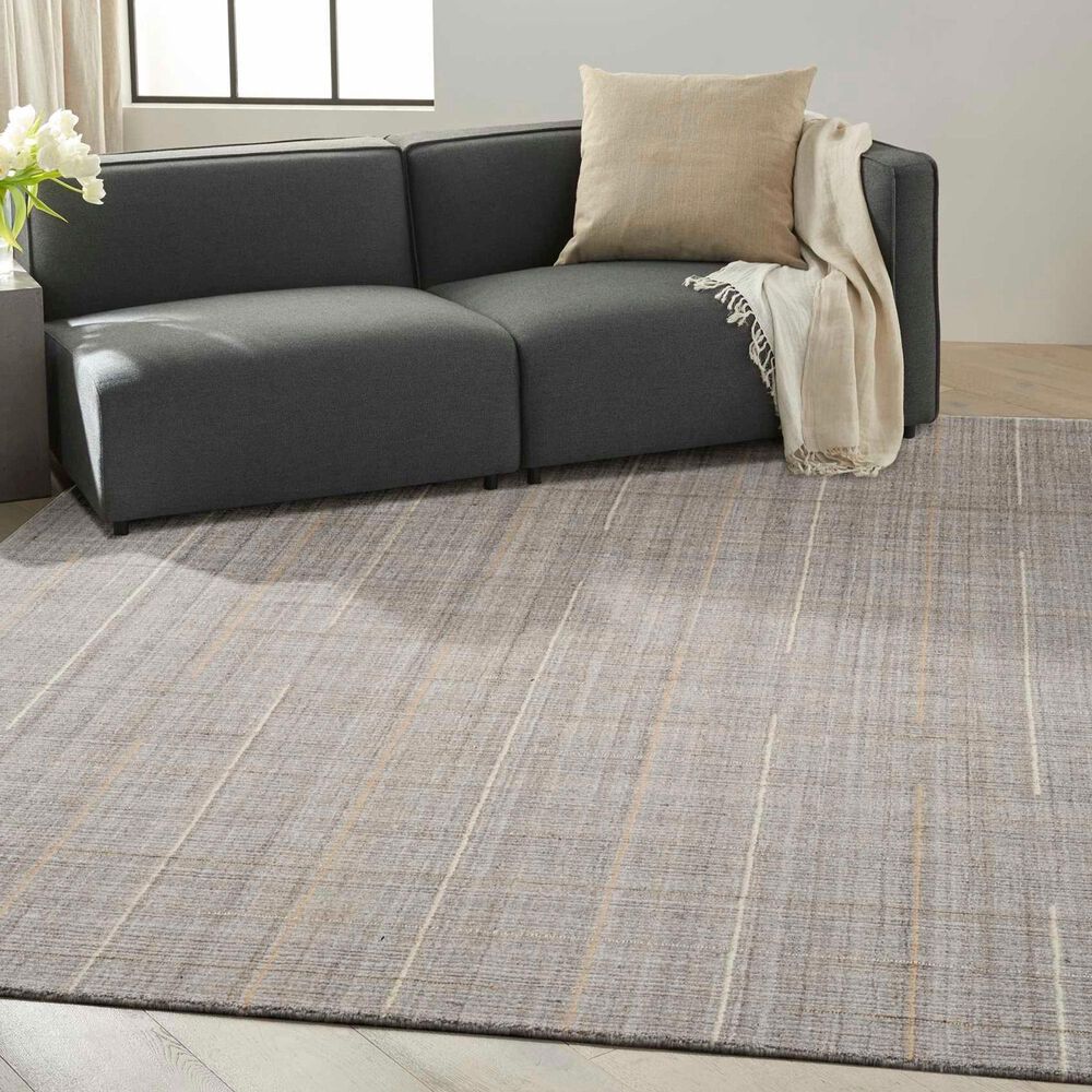 Nourison Architectura Grey 7&#39;9&quot; x 9&#39;9&quot; Area Rug, , large