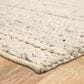 Karastan Tableau RG183-105 9" x 12" Zaza Ivory Area Rug, , large