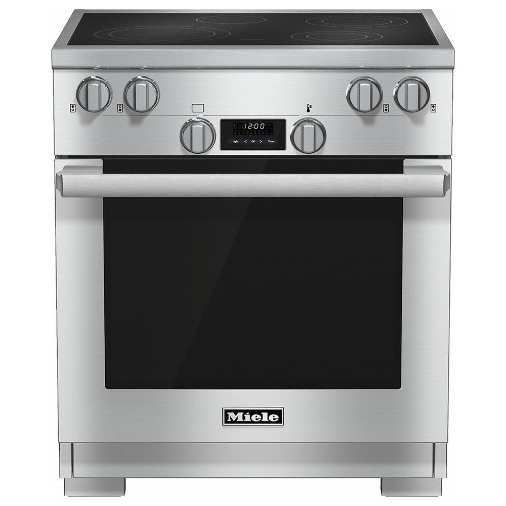 Miele 30" Freestanding Electric Range in Stainless Steel, , large