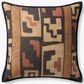 Loloi 22" Square Geometric Throw Pillow in Black and Multicolor, , large