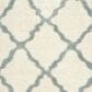 Safavieh Dallas Shag SGD257J-4 4" x 6" Ivory/Light Blue Area Rug, , large