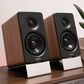 Edifier M60 2.0 Compact Desktop Bluetooth Speakers Pair in Classic Oak, , large
