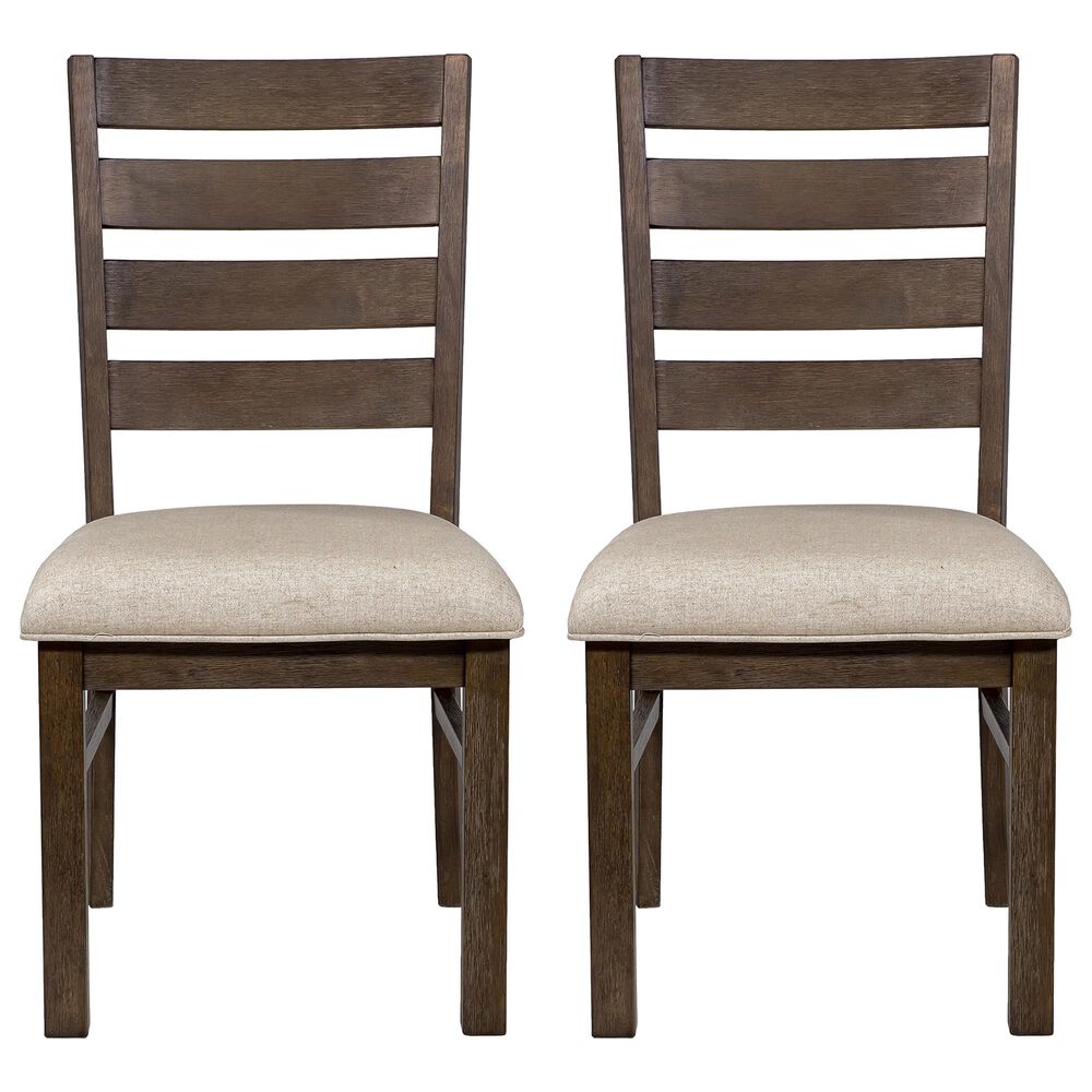 Furniture of America Goodman Dining Chair in Beige (Set of 2), , large