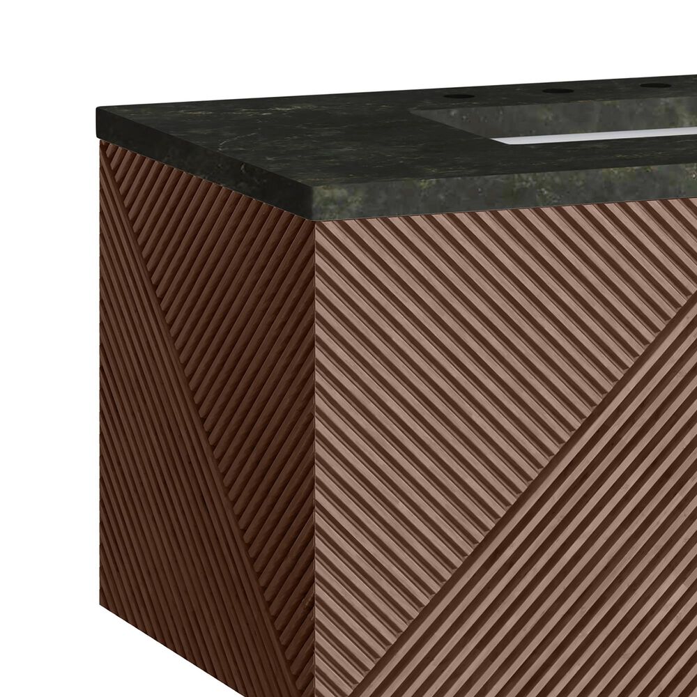 James Martin Marcello 36" Single Bathroom Vanity in Chestnut with 3 cm Phantome Eclos Top and Rectangular Sink, , large