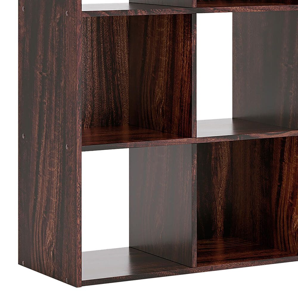 Ashley Glosmount 8-Cube Organizer in Cherry and Light Brown, , large
