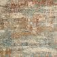 Karastan Marash 2"7" x 7"3" Beige, Rust Red and Blue Runner, , large