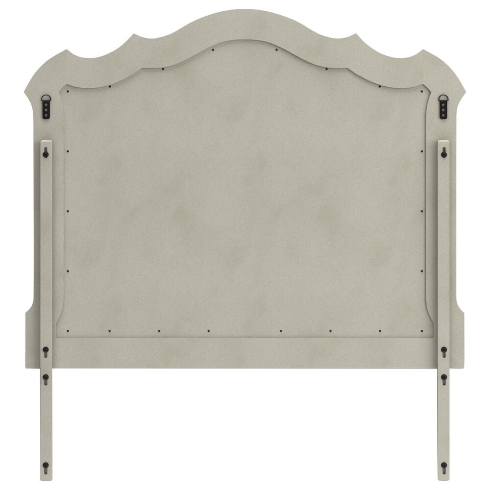 Millenium Arlendyne Bedroom Mirror in Antiqued White, , large