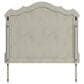 Millenium Arlendyne Bedroom Mirror in Antiqued White, , large