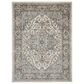 Nourison Quarry 7"10" x 9"10" Ivory and Grey Area Rug, , large