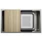 Blanco Inteos 33" Undermount Single Bowl Kitchen Sink in Satin Polish, , large