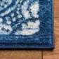 Safavieh Martha Stewart 10" x 13" Navy and Creme Area Rug, , large
