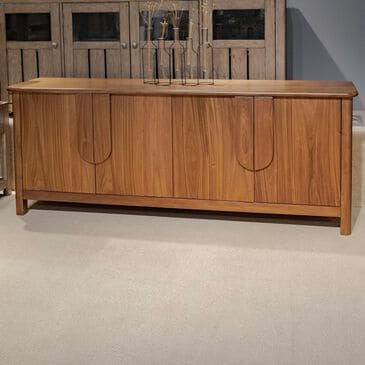 Belle Furnishings Maiden Lane 78" TV Console in Satin Walnut, , large