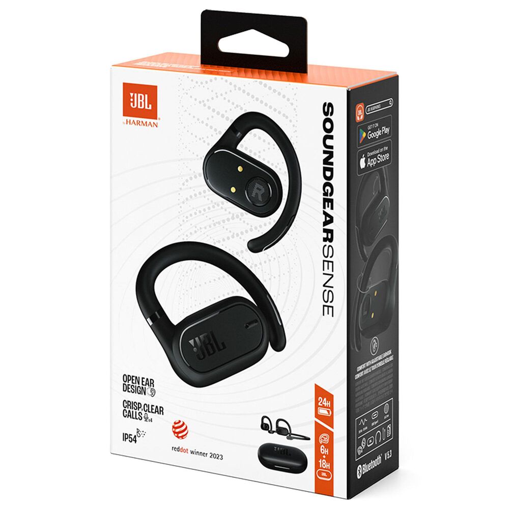 JBL Soundgear Sense True Wireless Earbuds in Black, , large
