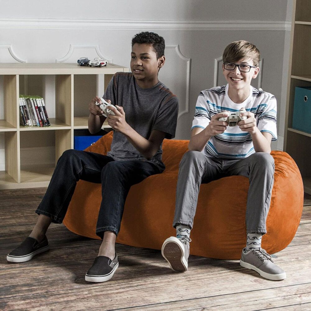 Jaxx 4&#39; Lounger Bean Bag in Mandarin, , large