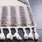 Safavieh Marrakesh MRK560 2"2" x 6" Ivory and Grey Runner, , large