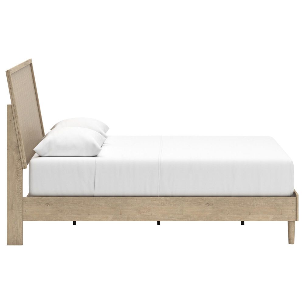 Ashley Cielden Queen Platform Bed in Tan, , large