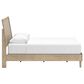 Ashley Cielden Queen Platform Bed in Tan, , large