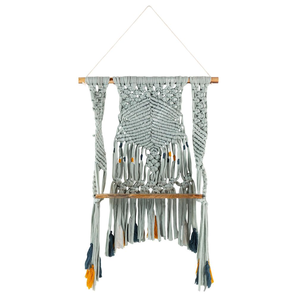Surya Harper Wall Hanging in Sea Foam, , large