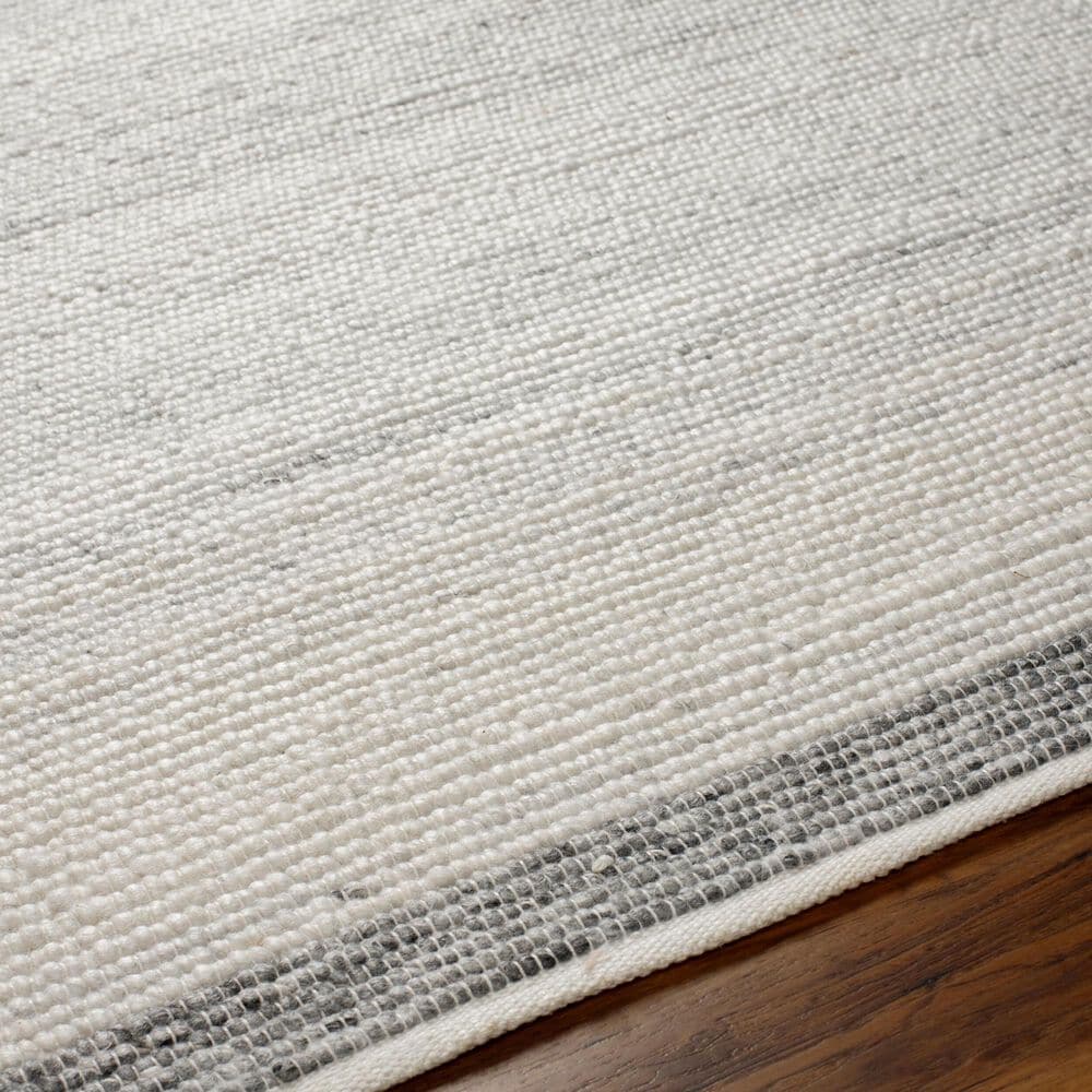 Surya Florentina Off-White, Charcoal and Light Slate 10&#39; x 14&#39; Area Rug, , large