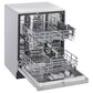 LG 24" Front Control Smart Dishwasher in Stainless Steel, , large