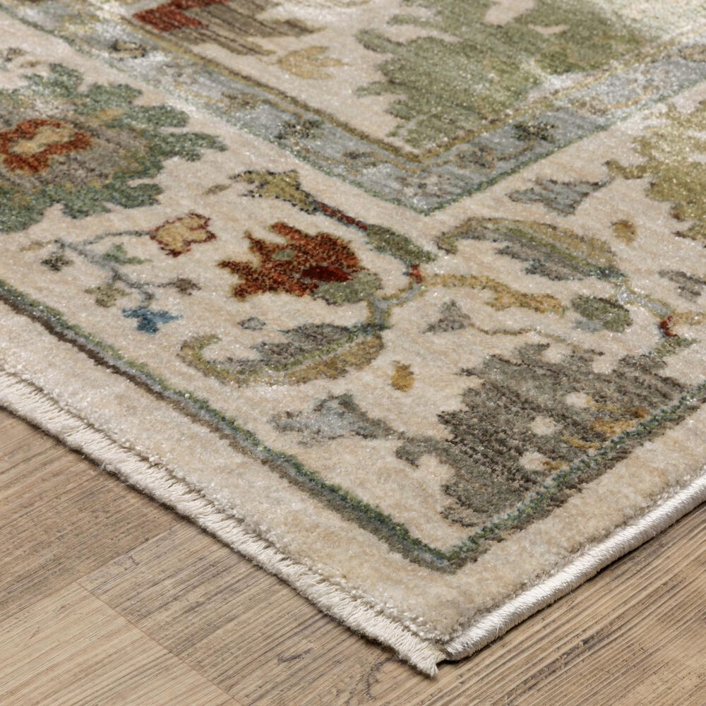 Oriental Weavers Eliana Ivory and Multicolor 2&#39;3&quot; x 7&#39;6&quot; Runner, , large