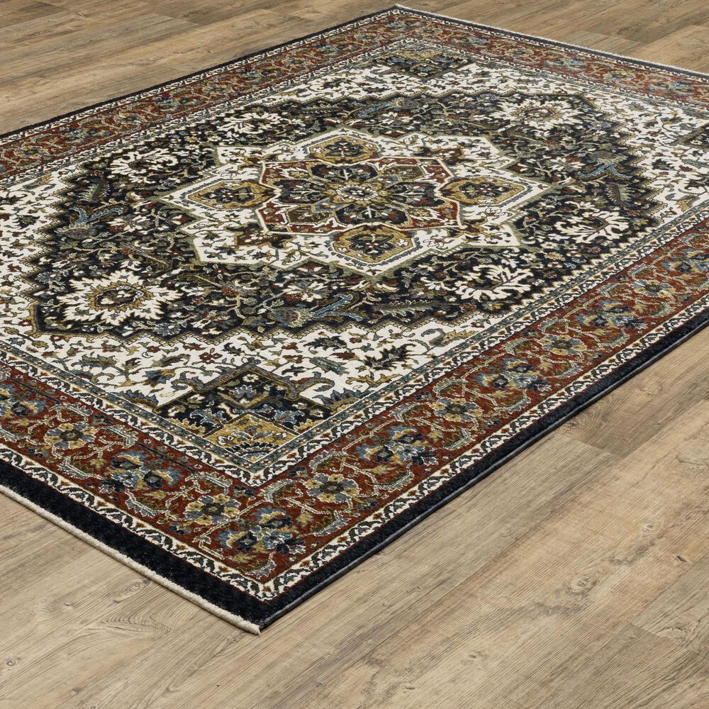 Oriental Weavers Vivian VI06C 7&#39;10&quot; x 10&#39;10&quot; Blue Area Rug, , large