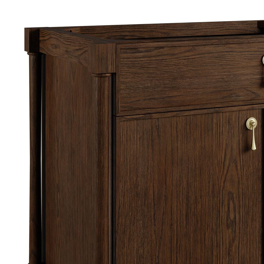 James Martin Kinnsden 36" Single Bathroom Vanity Cabinet in Sable Oak, , large