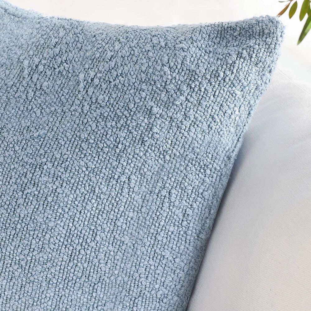 Classic Home Sava 22&quot; Square Throw Pillow in Capri Blue, , large