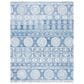 Safavieh Micro-Loop MLP607M 8" x 10" Blue and Ivory Area Rug, , large