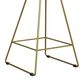 CosmoLiving by Cosmopolitan Ellis Wire Counter Stool in Gold, , large