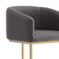 Dayton Louvre Counter Stool in Grey, , large