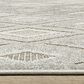 Oriental Weavers Tangier TAN02 3"3" x 5" Beige Area Rug, , large